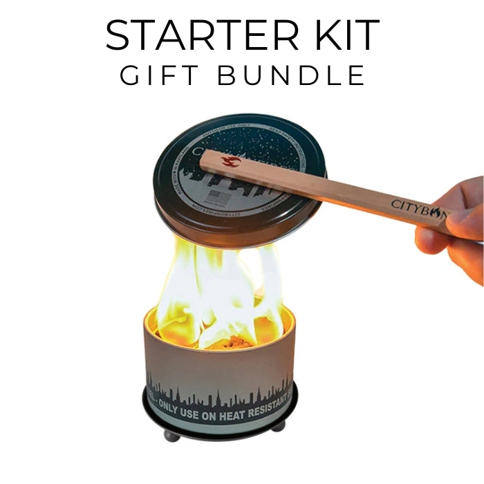 The Starter Kit: a City Bonfire with a Lid Buddy